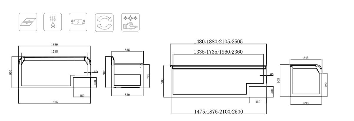 兰莘组合岛柜 兰莘组合岛柜