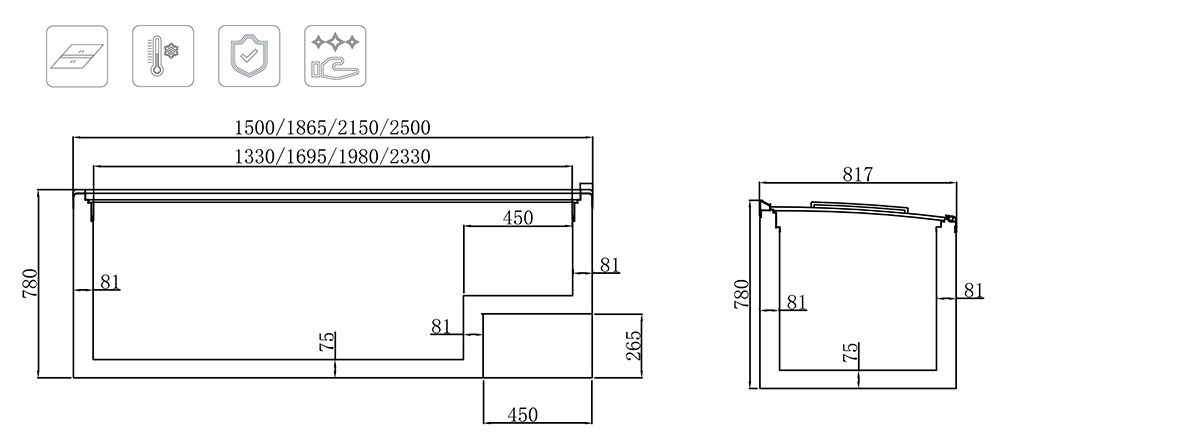 海容组合岛柜2 海容组合岛柜2