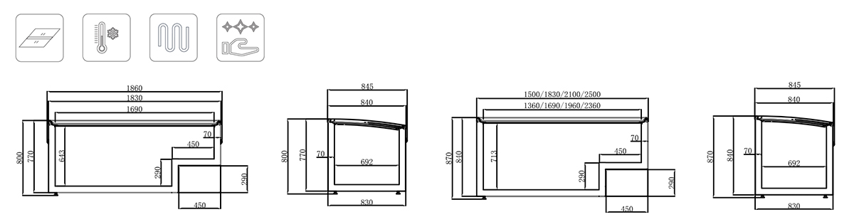上下推拉组合岛柜2 上下推拉组合岛柜2