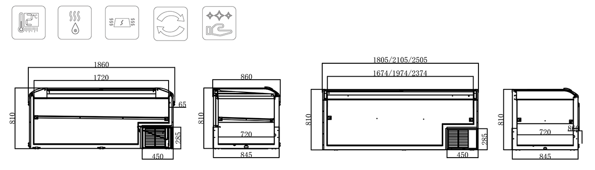 左右推拉组合式岛柜2